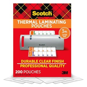 Scotch Thermal Laminating Pouches
