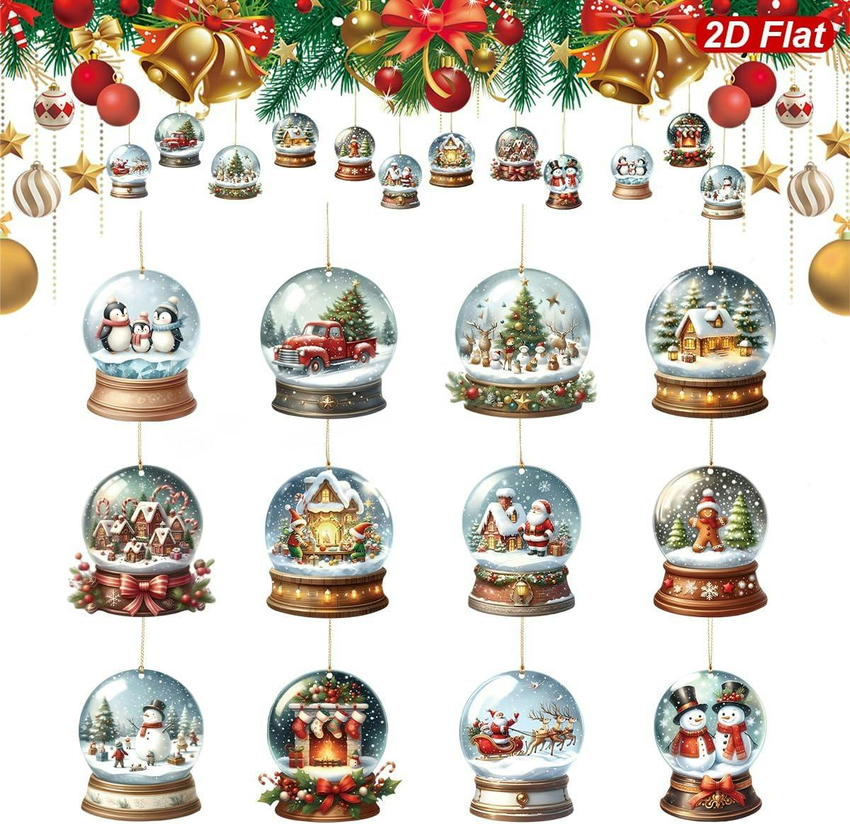 Snow Globe Ornaments