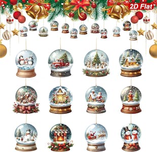 Snow Globe Ornaments
