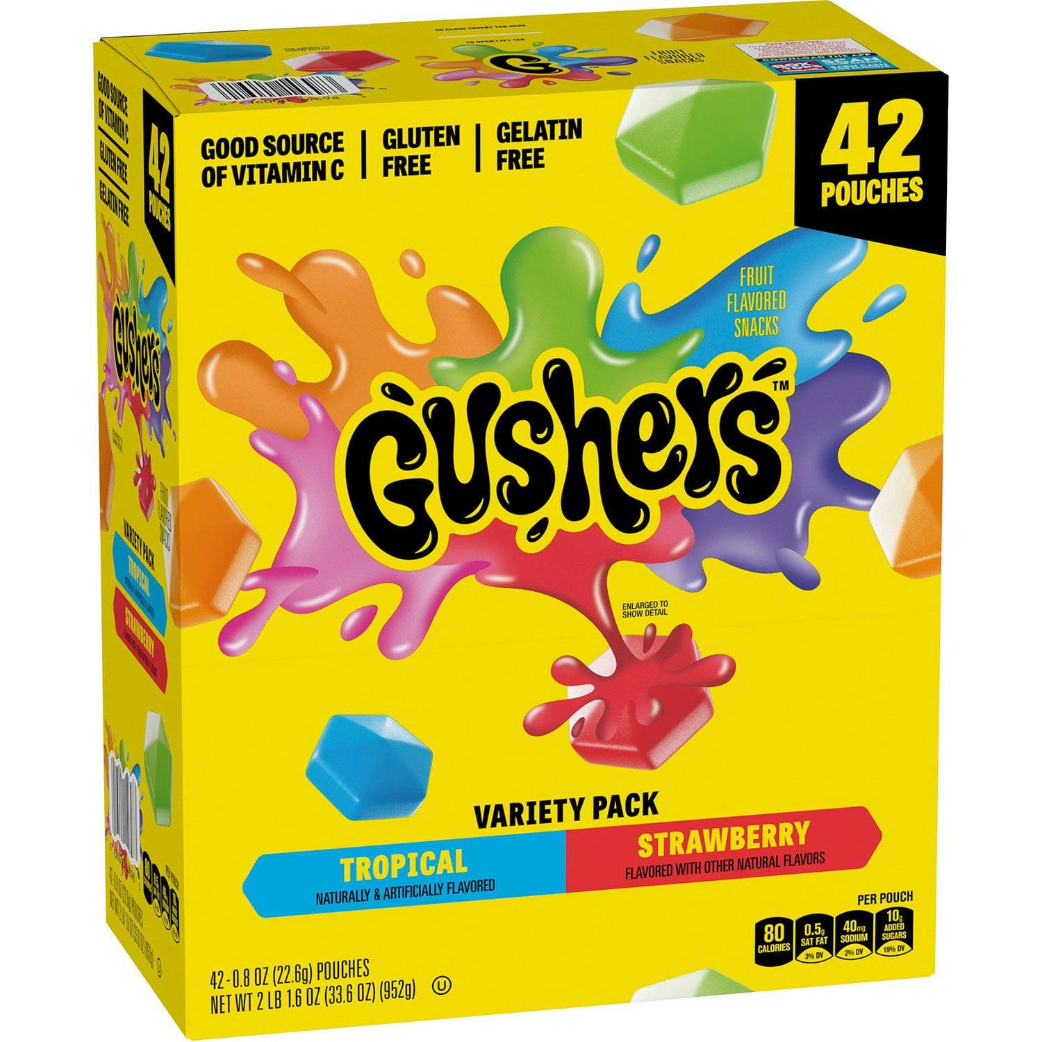 Gushers Fruit Snacks 42-Pack