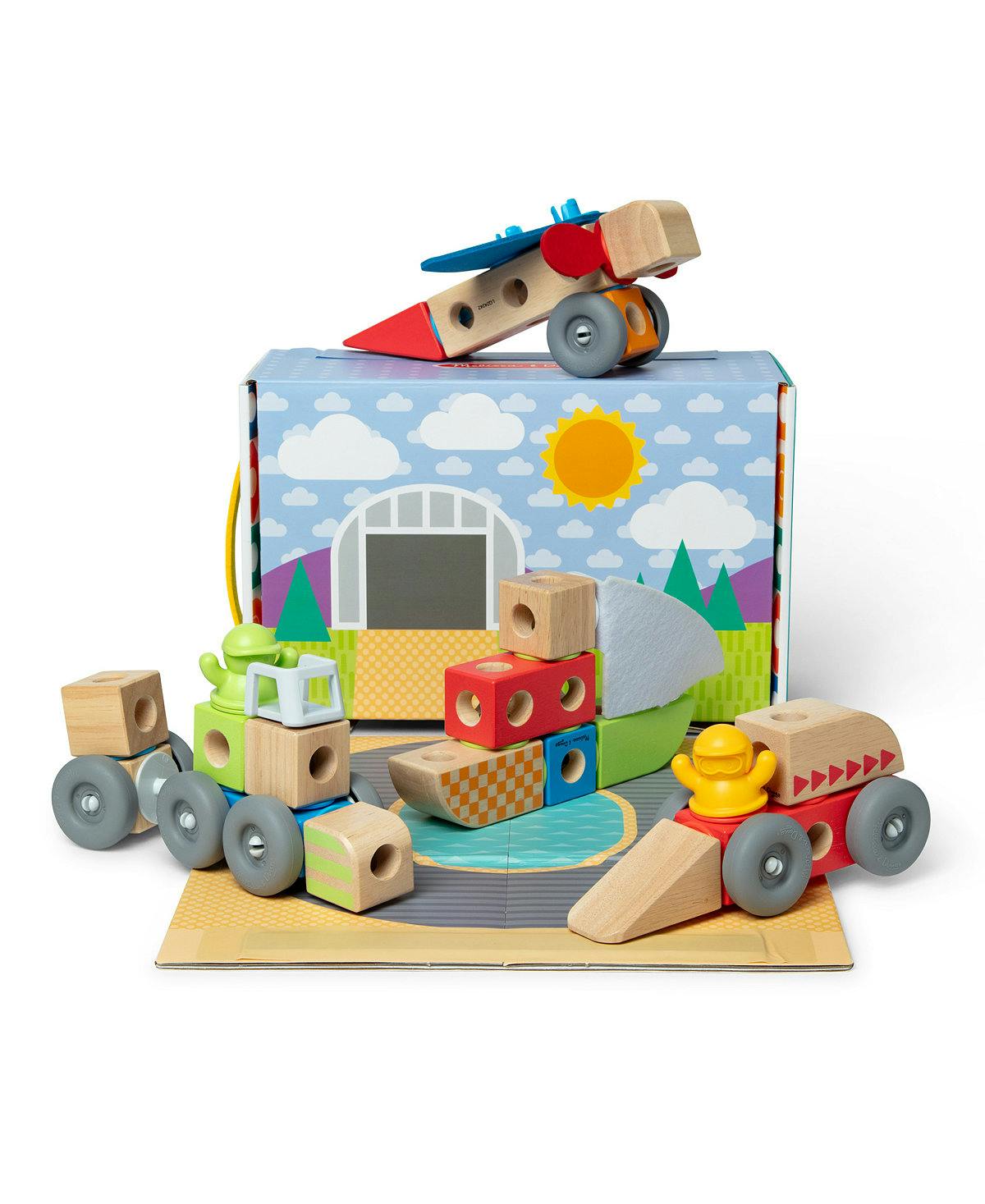 Melissa & Doug Vehicles Blockables