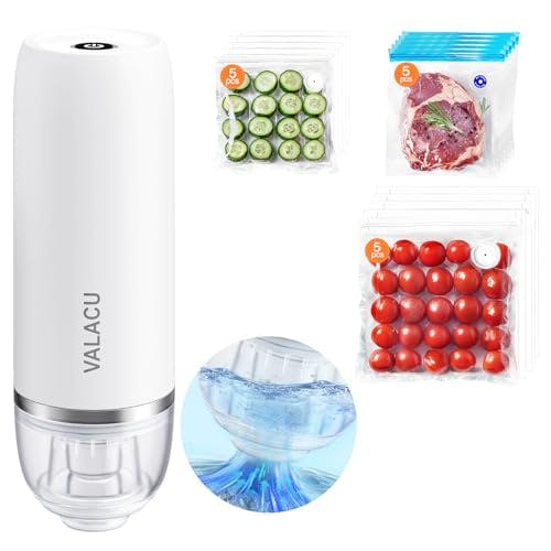 Handheld Vacuum Sealer + 15 Bags