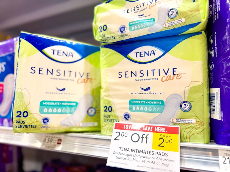 publix tena pads
