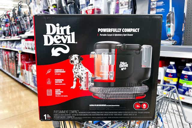 Lowest Price Ever: $49.98 Dirt Devil Spot Cleaner at Walmart card image