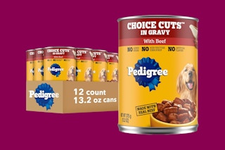 pedigree dog food cans