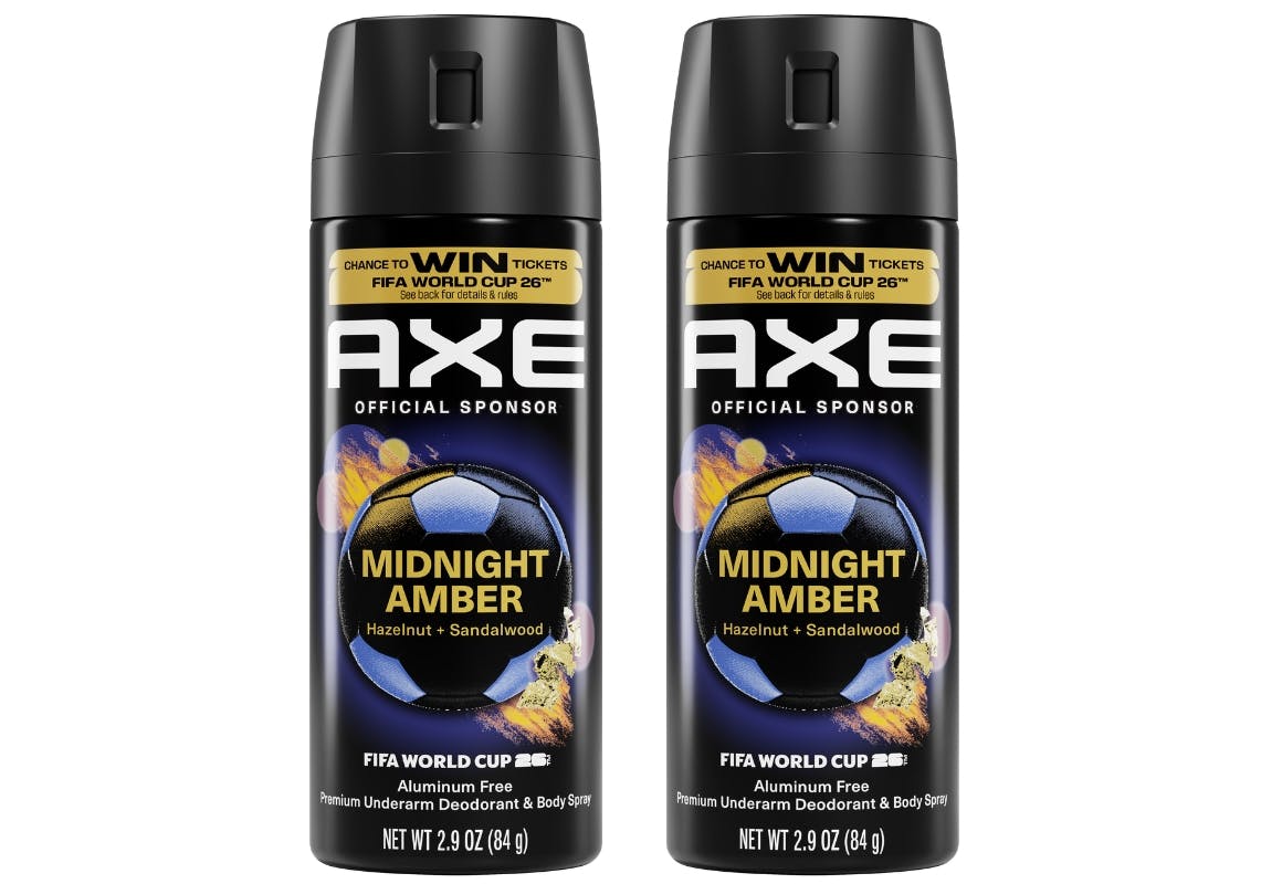 2 AXE Fine Fragrance Body Sprays