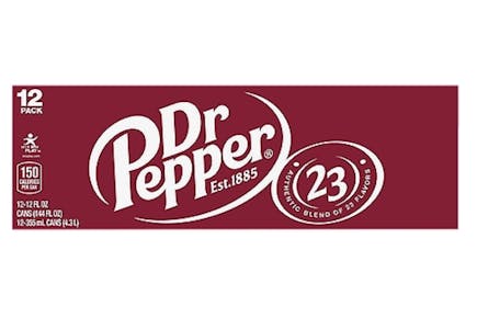 2 Dr Peppers 12-Packs