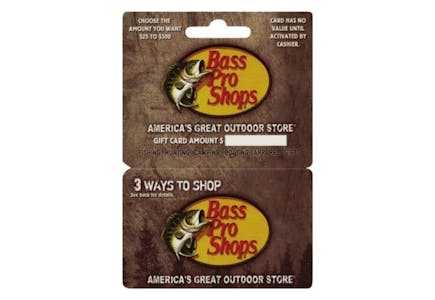 4 Select Gift Cards