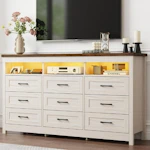 Farmhouse 9-Drawer Dresser
