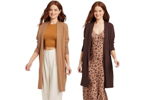 Long Layering Duster Cardigan