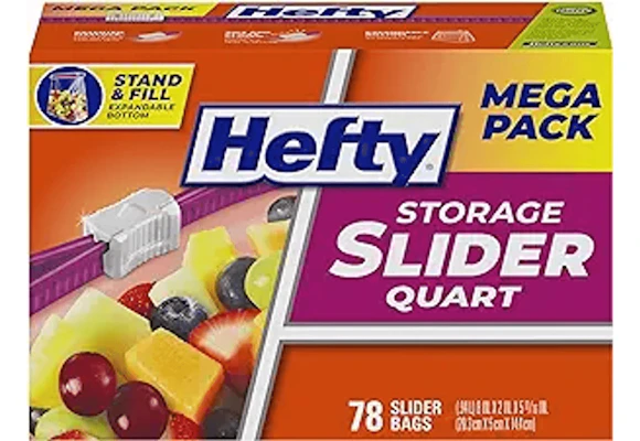 Hefty Slider Storage Bags