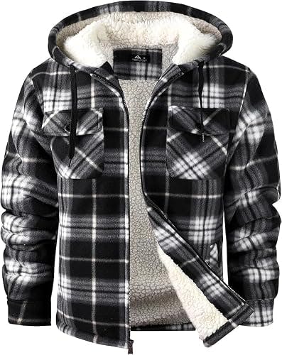 Men's Flannel Shirt Jacket