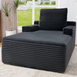 Latitude Run Oversized Chaise Lounge