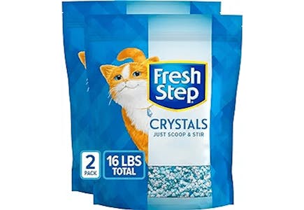 Fresh Step Odor Crystals 2-Pack