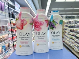 Buy Olay Body Wash for $1.33 Each at Walgreens card image
