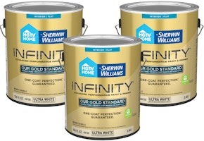 3 HGTV Sherwin Williams Paint Cans
