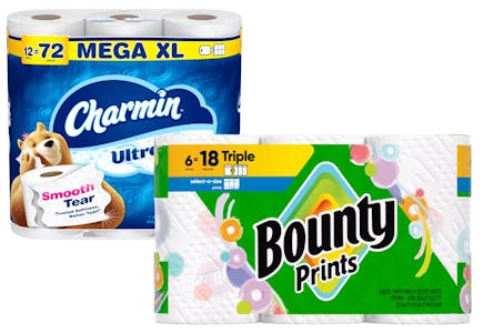 Charmin + Bounty