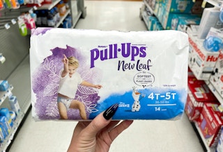 hand holding pull-ups new leaf package