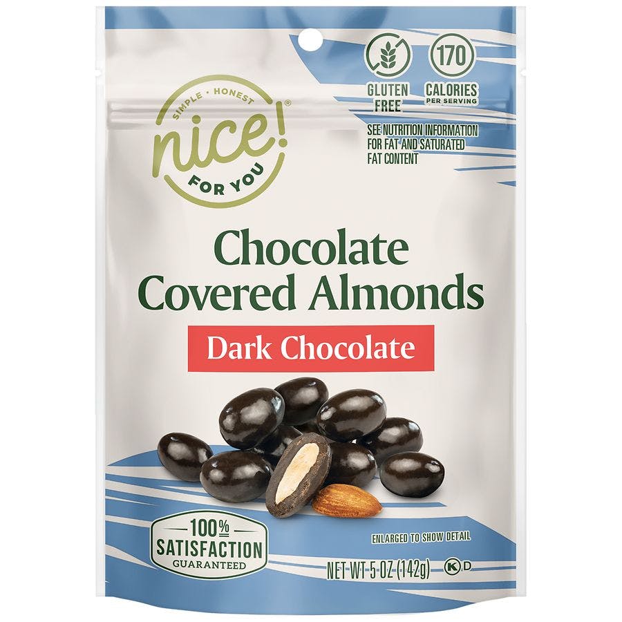 2 Nice! Chocolate Covered Almonds