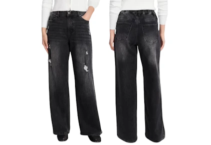 Women's Distressed Jeans