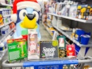 Christmas clearance 2025: in-store items in Walmart shopping cart