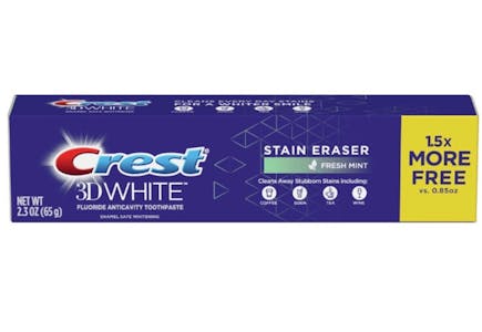 3 Crest Toothpastes
