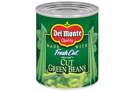 4 Del Monte Canned Vegetables