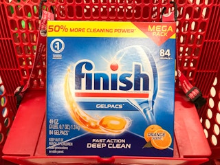 finish gelpacs mega pack in a target cart