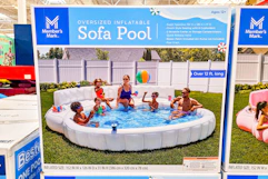 members mark sofa pool on store shelf