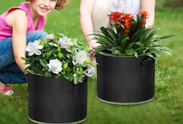 Fabric Grow Bags 4-Pack, Just $4.89 on Amazon (Reg. $7.99) card image