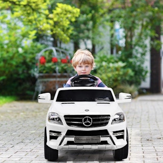 tanga Costway Mercedes Benz ML350 6V Electric Kids Ride On Car stock image 2021 2