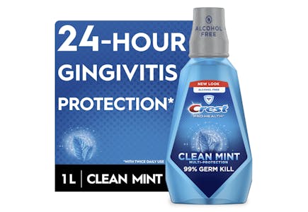 2 Crest Pro Health Mouthwashes