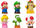 Little People Mario Figure Set