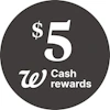 Earn $5 W Cash rewards on $20+ spent on select Olay items*
