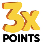 Earn 3X Points*
