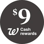 Earn $9 W Cash rewards when you spend $40+