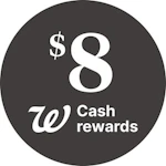 Earn $8 W Cash rewards when you spend $35+