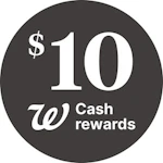 Earn $10 W Cash rewards each time you spend $40+ on select Always Discreet items*