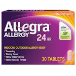 $6 OFF $30 ALLEGRA ALLERGY