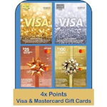 Get 4x POINTS