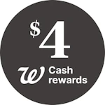 Earn $4 W Cash rewards when you buy 4+ select P&G Deodorant*