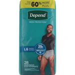 $8OFF$40 DEPEND ADULT UNDRWEAR