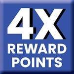 Earn 4X Points*
