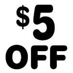 $5.00 off