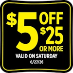 Save $5.00