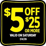 Save $5.00