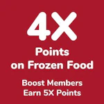 Shop Wednesday 6/10-Tuesday 6/16, Get 4X Points on Frozen Food Items