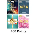 Get 400 POINTS