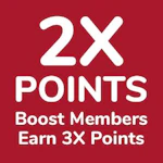 FRI-SUN 2X Points on Purchases 7/17 - 7/19 excluding Gift Cards. Points load within 24 hrs