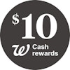 Earn $10 W Cash rewards when you spend $25+ on select Nature Made vitamins